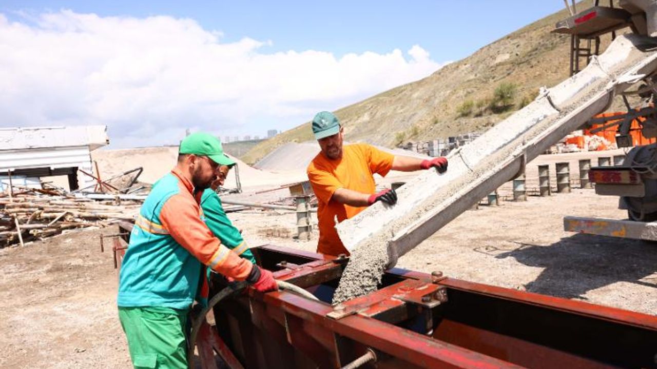 Çankaya Belediyesi kendi taşını üretiyor