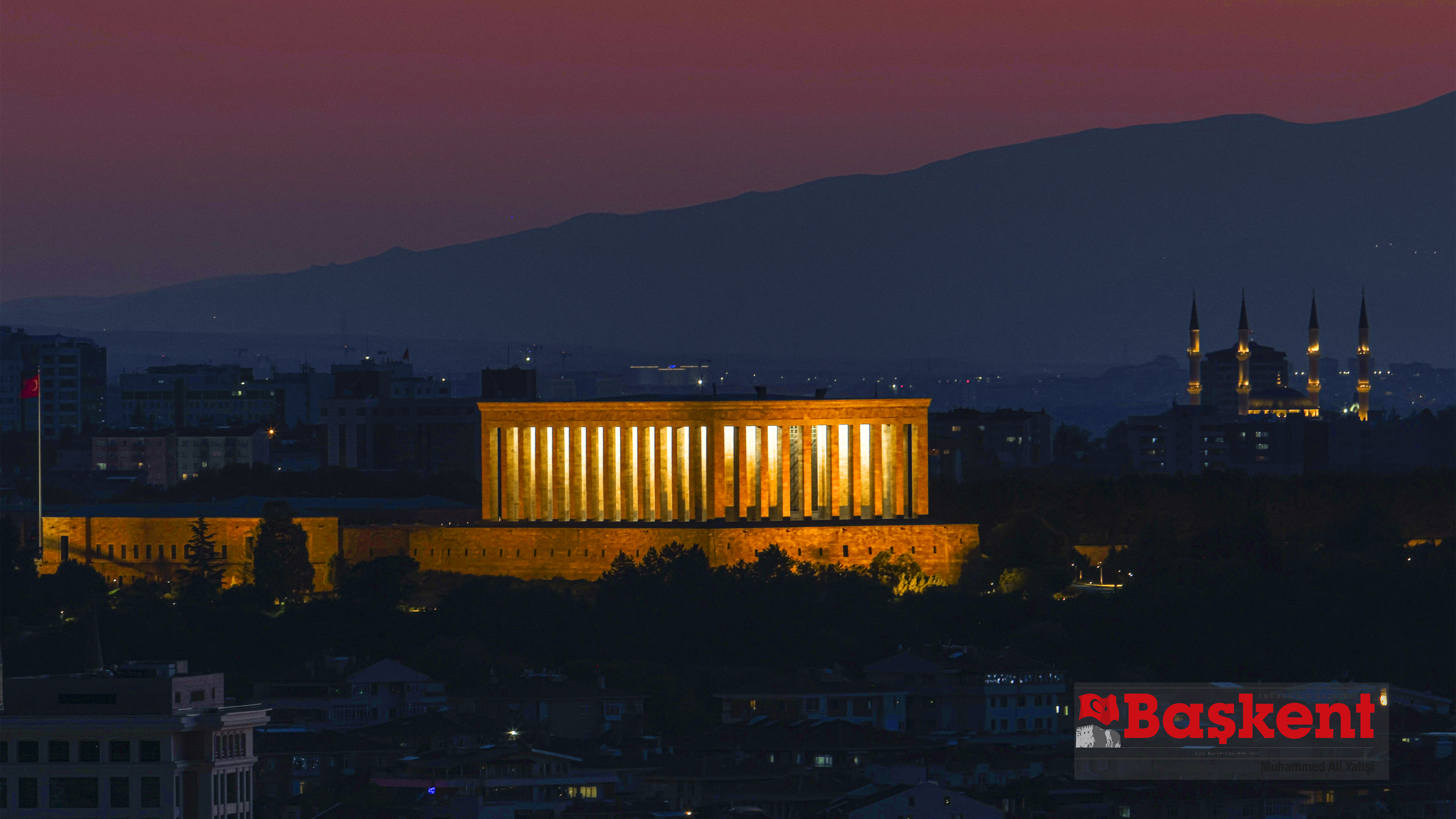 Anıtkabir Gun Batimi