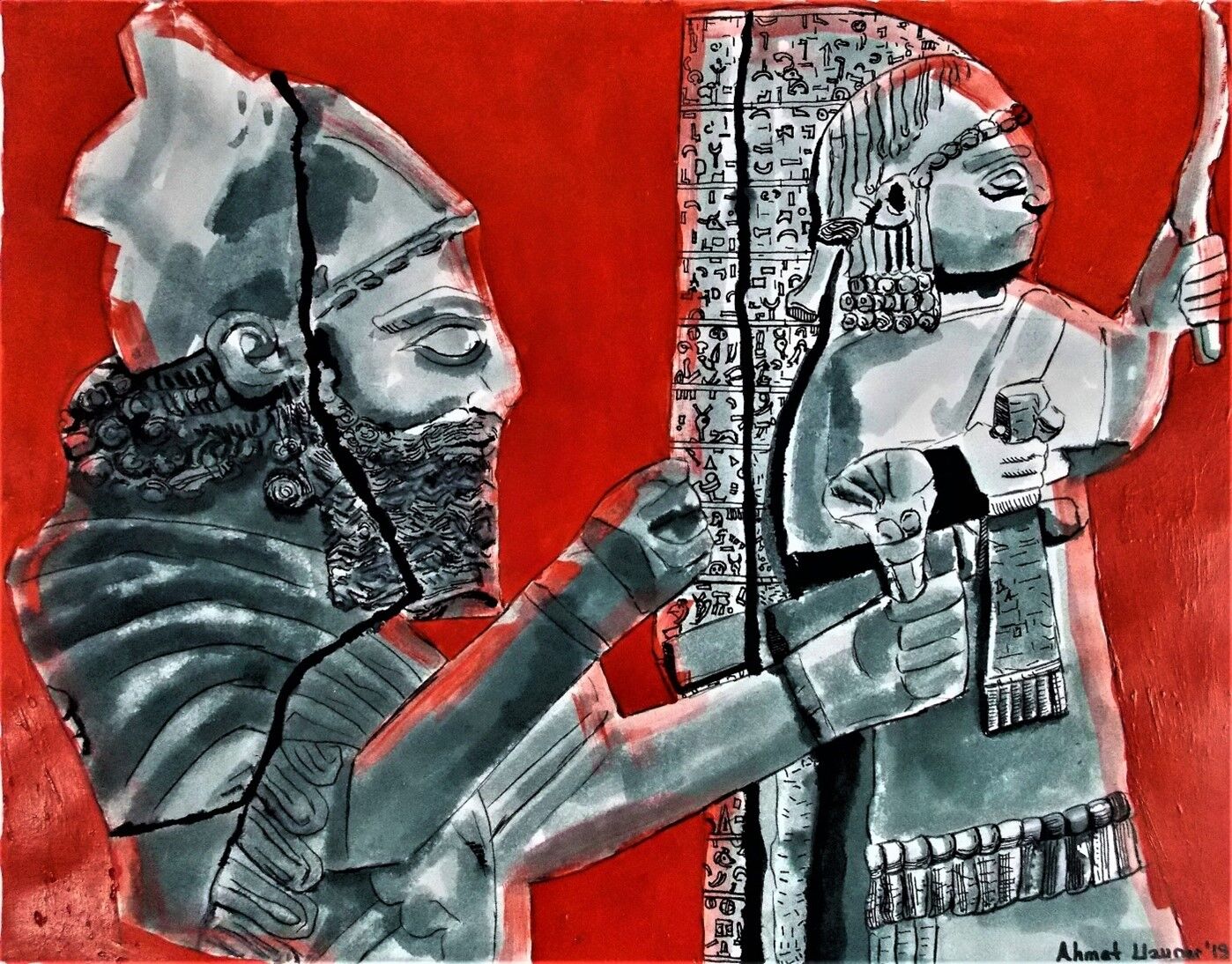 “Kolaj Tekniği Tarzımı Oluşturuyor” 4