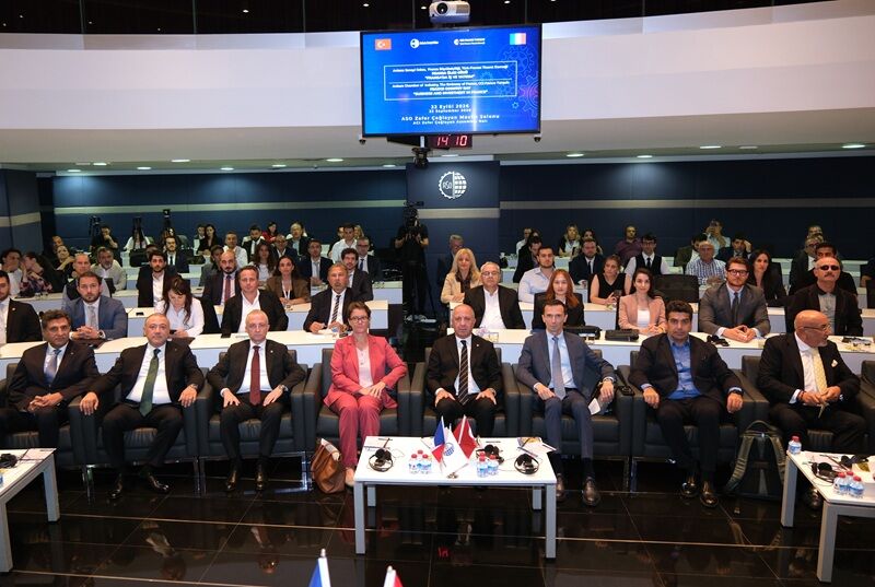 ASO’dan Fransız yatırımcılara çağrı: “Avrupa pazarı için Ankara’dan üretin”