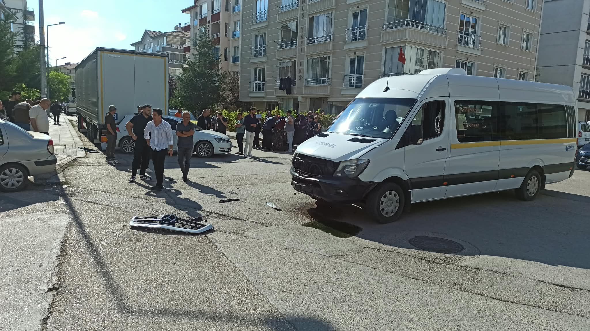Kahramankazan’da trafik kazası 1 yaralı