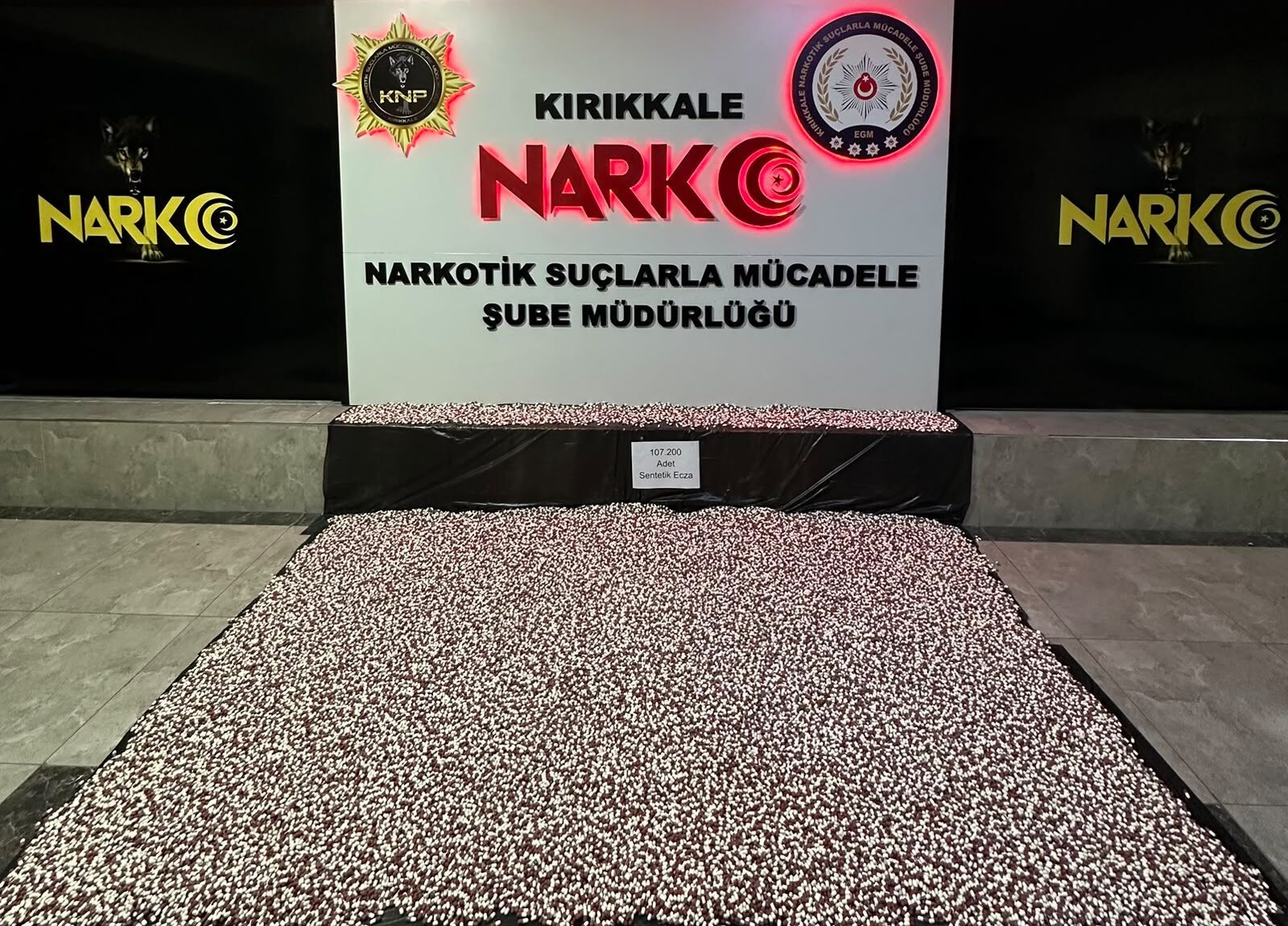 Ankara'da 107 bin 200 sentetik hap ele geçirildi: 6 tutuklama