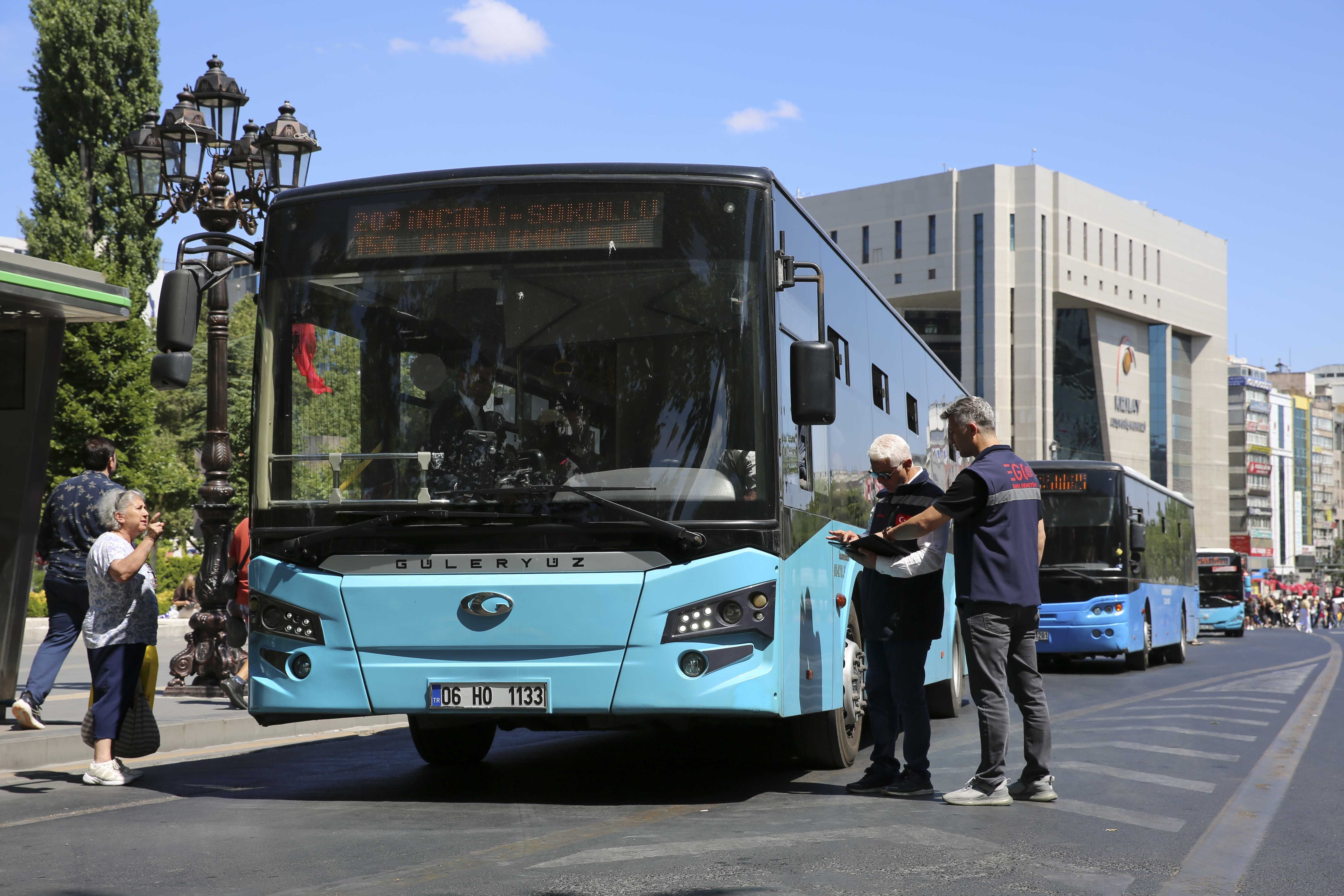 EGO açıkladı: 2 durak geçici olarak hizmet dışı