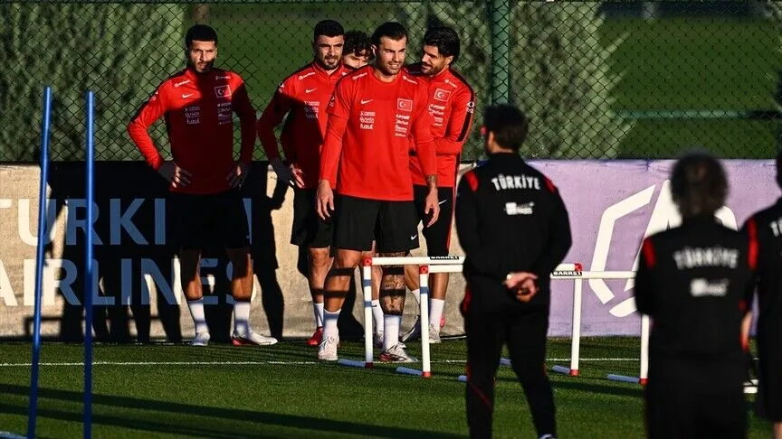 A Milli Futbol Takımı, Fransa maçının hazırlıklarına başladı