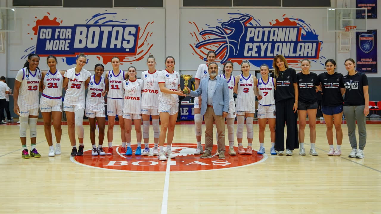BOTAŞ Cup'ta şampiyon ev sahibi