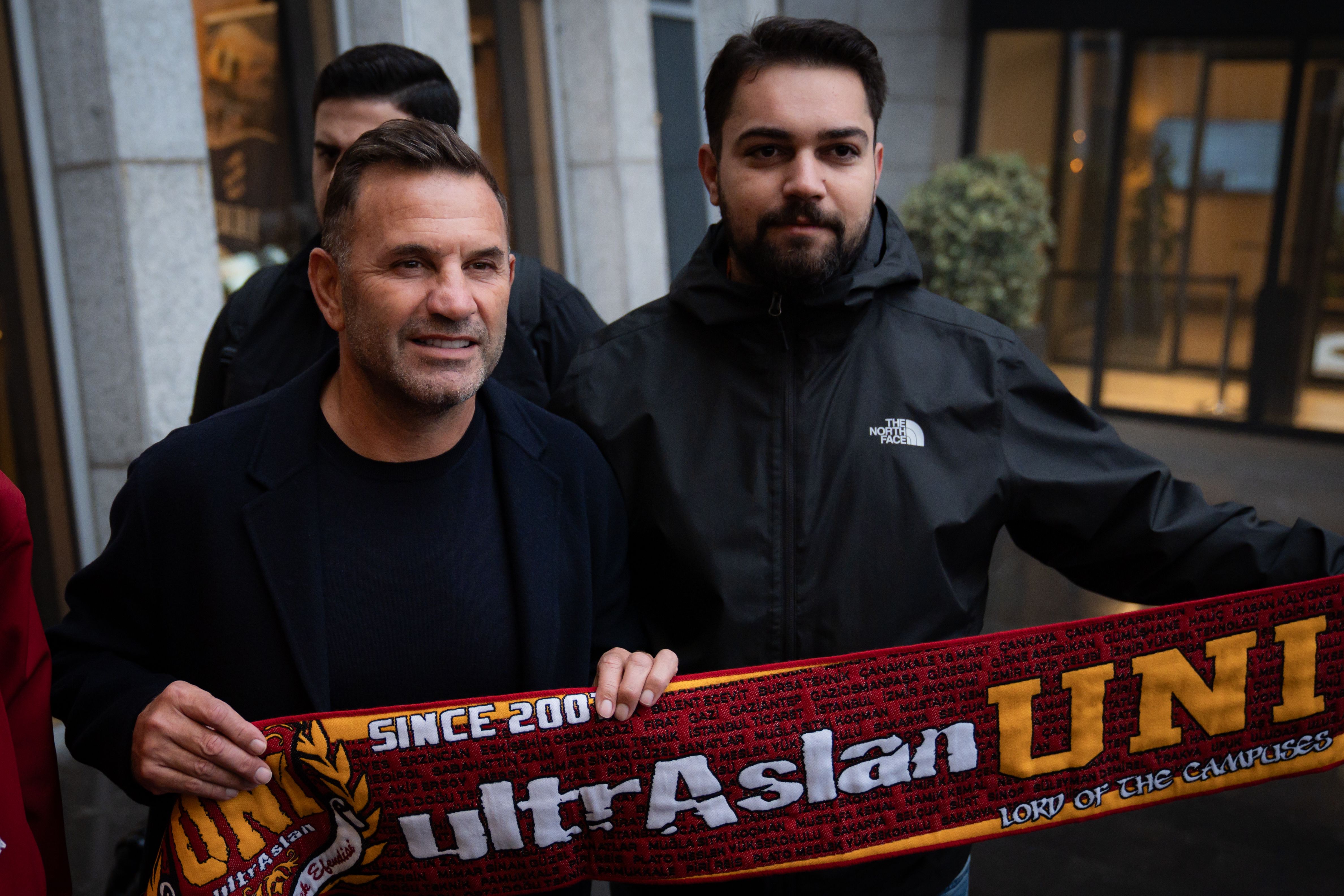 Galatasaray kafilesi Ankara'ya geldi