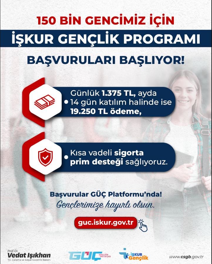 I S K U R G E N C L I K P R O G R A M I I C I N Y E N I D O N E M B 1551353 461633