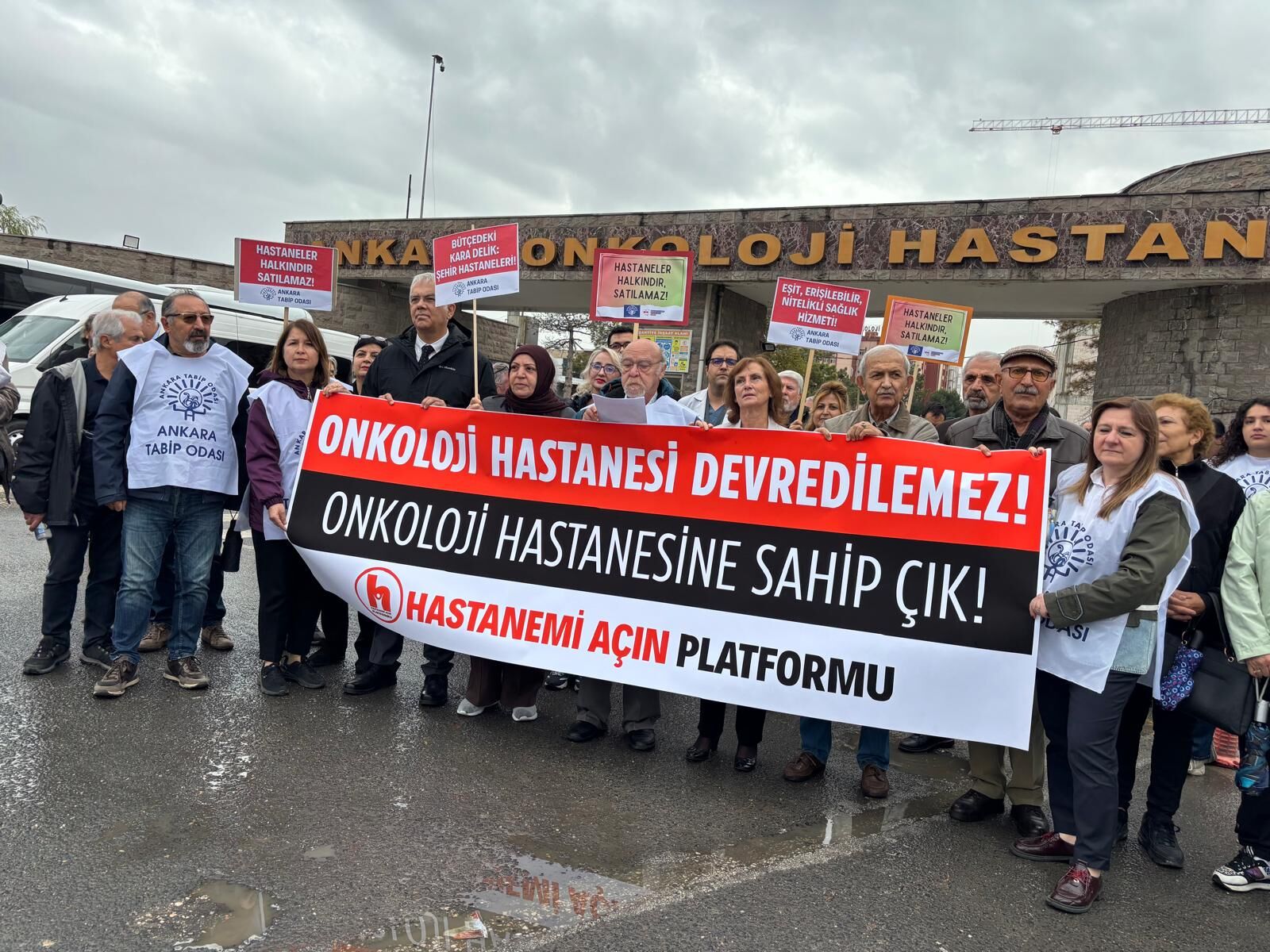 Onkoloji Hastanesi’nin devrine itiraz