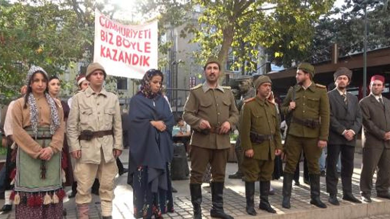 Cumhuriyet'in sembol fotoğrafı, Ordu'da canlandırıldı - Başkent -  Ankara'nın Gazetesi