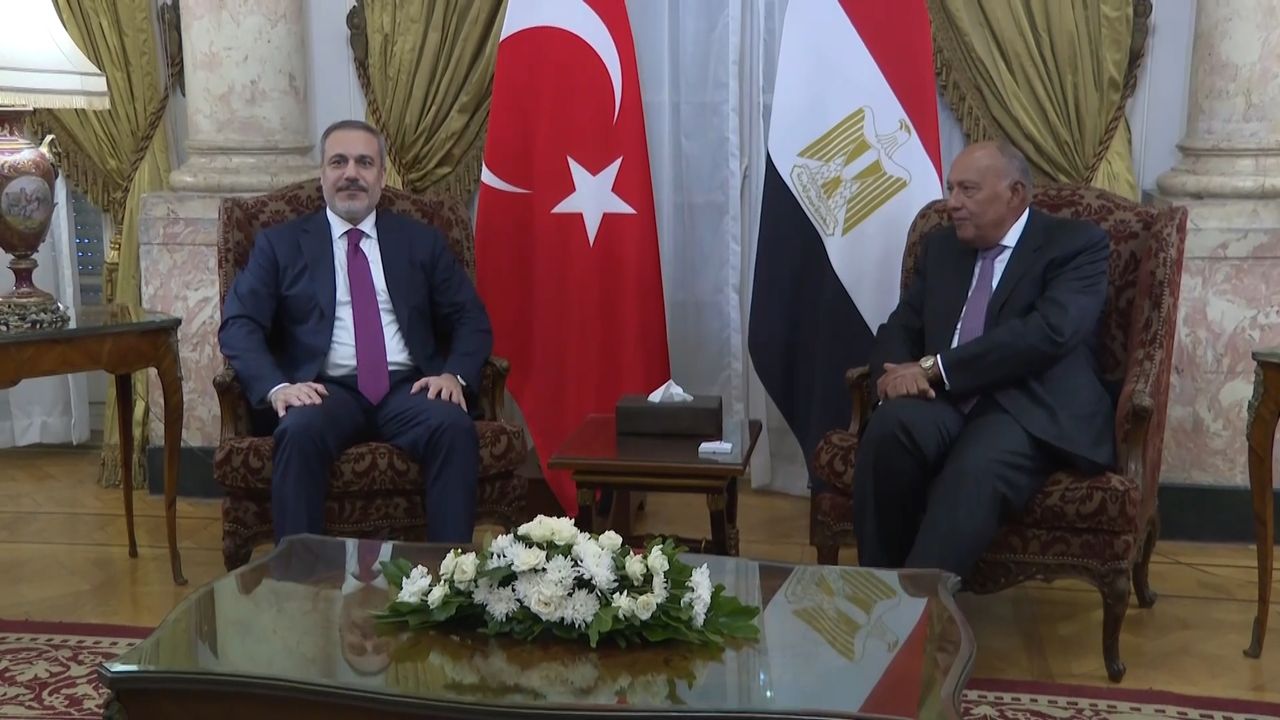 Fidan: Filistin sorunu, Türkiye ve Mısır’ın ortak duruşa sahip olduğu bir konudur