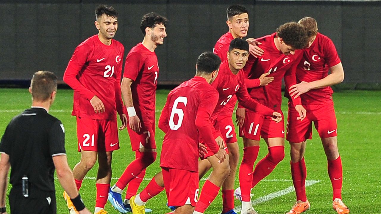 Ümit Milli Futbol Takımı, San Marino'yu 5-0 yendi