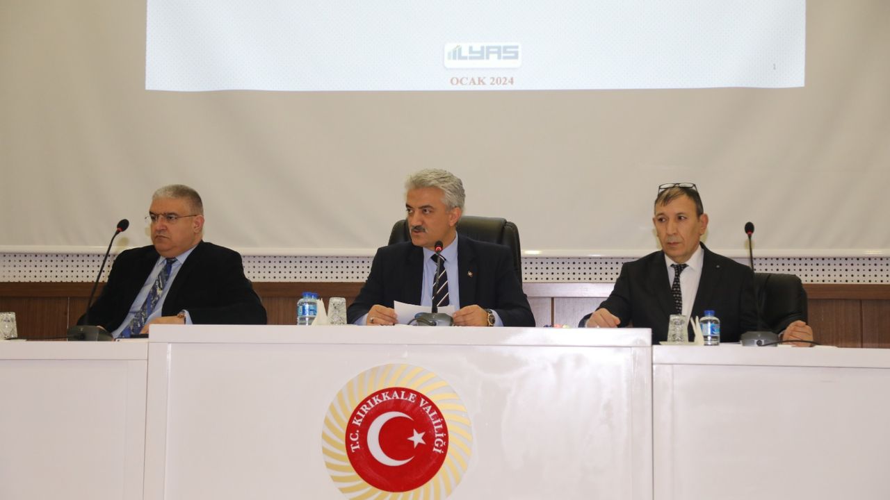 Kırıkkale İl Koordinasyon Kurulu Toplantısı yapıldı