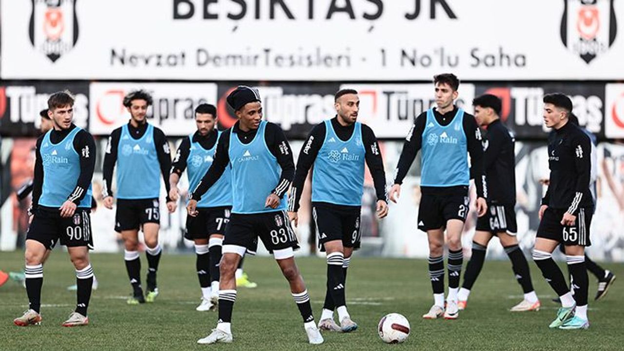 Beşiktaş, Adana Demirspor maçı hazırlıklarını tamamladı