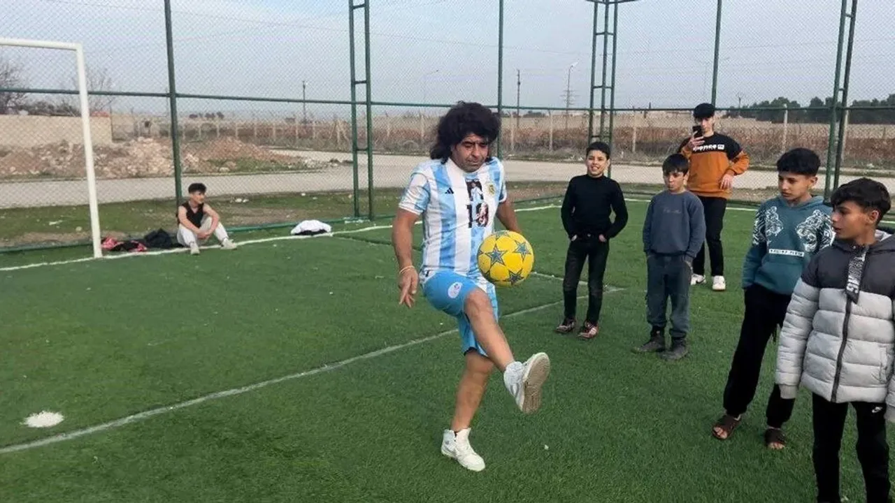 "Şanlıurfalı Maradona" yeşil sahalarda