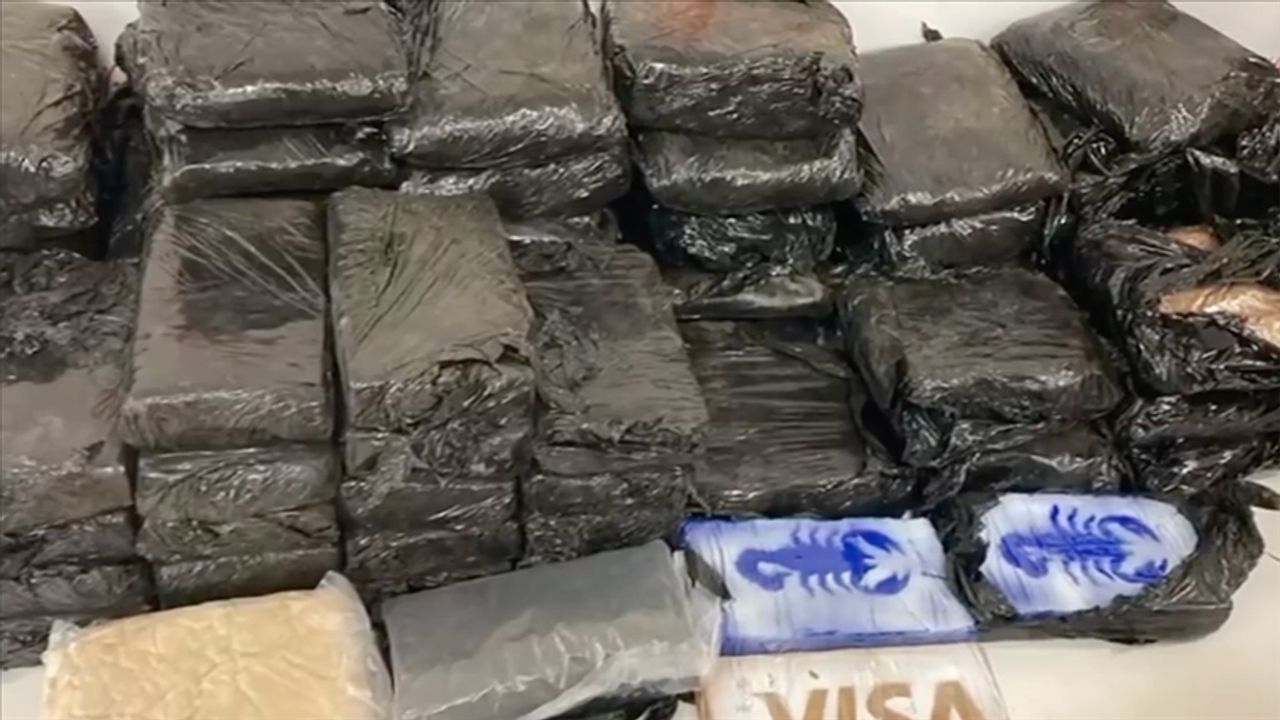 "Narkogüç-45" operasyonunda 109 kilogram kokain ele geçirildi