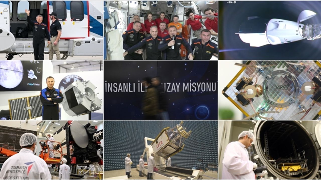 Türkiye'nin uzay ajandasına yeni projeler damga vuracak