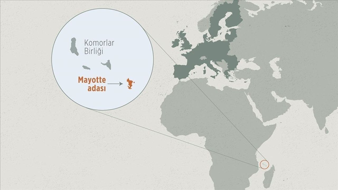 Mayotte Adası'nda etkili olan Chido Kasırgası 14 can aldı