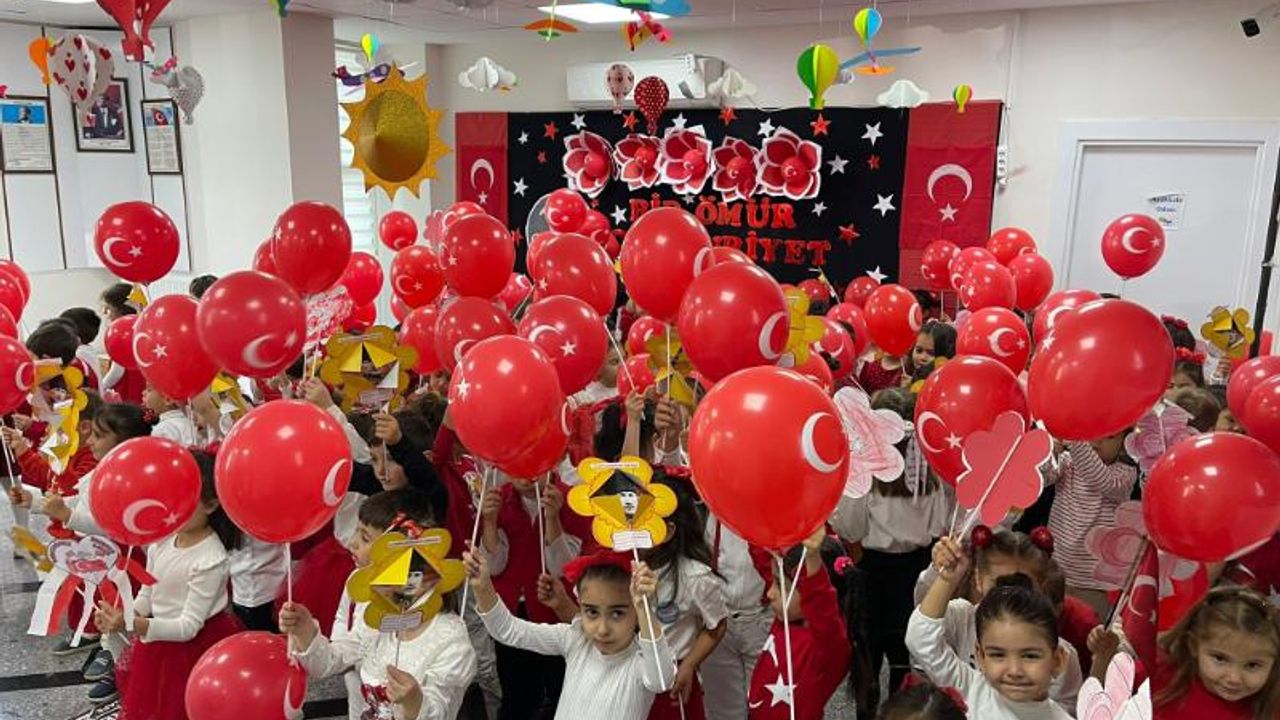 Pursaklar’ın Nezaket Okullarında Cumhuriyet coşkusu