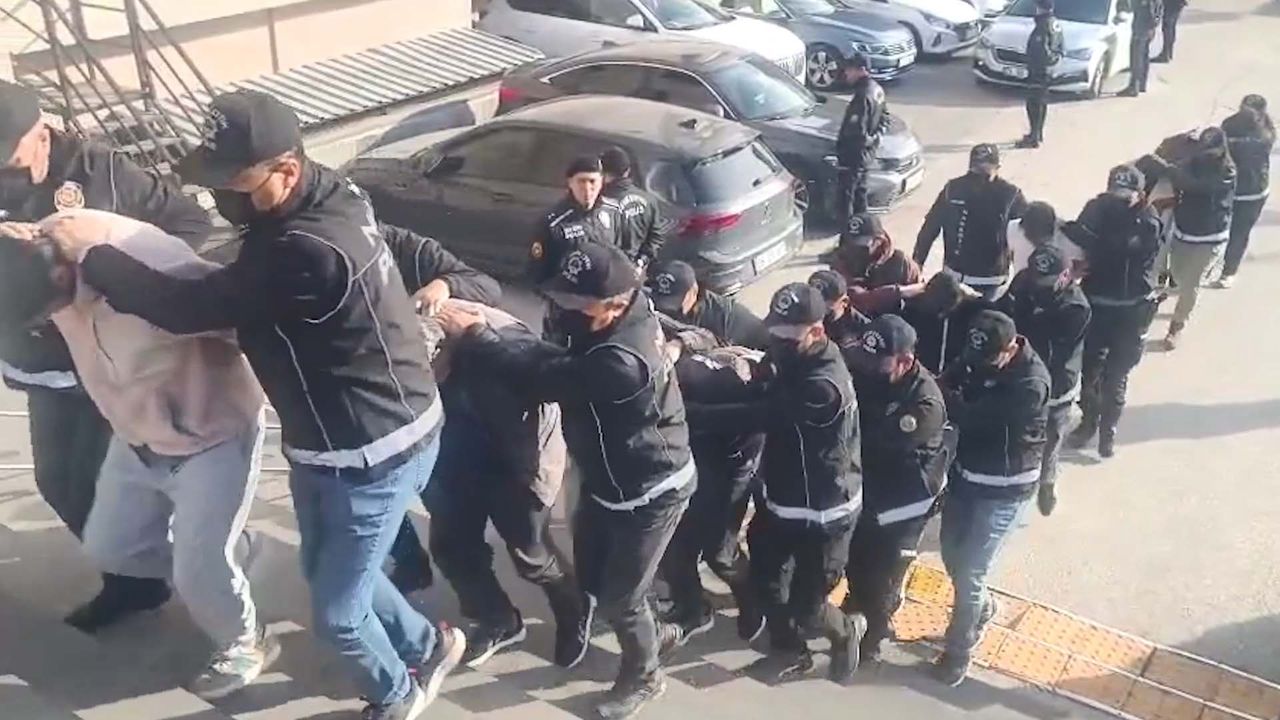 Eskişehir’de uyuşturucu operasyonlarında 23 tutuklama