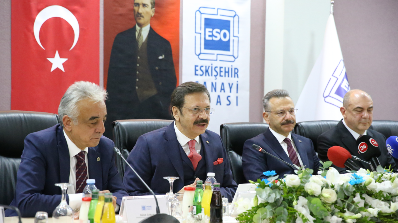 TOBB Başkanı Hisarcıklıoğlu, Eskişehir'de konuştu