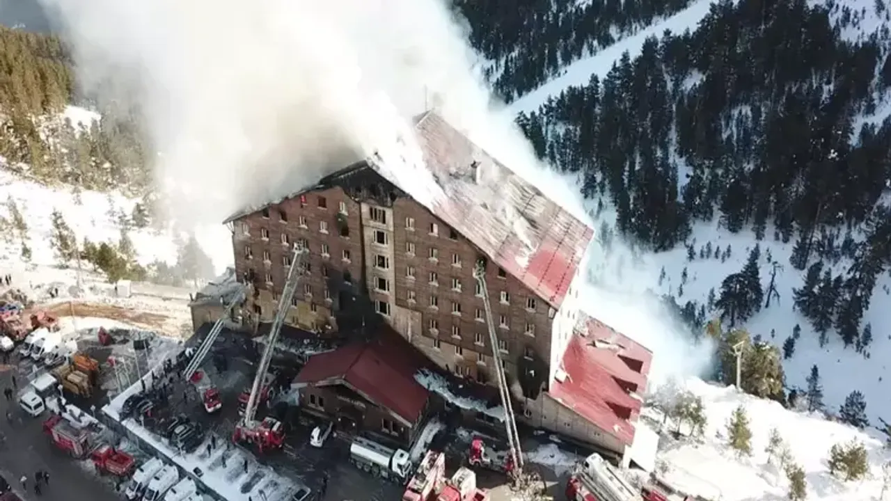 Bolu'daki yangın faciasına ilişkin davada otel müdürü yazılı savunma yaptı