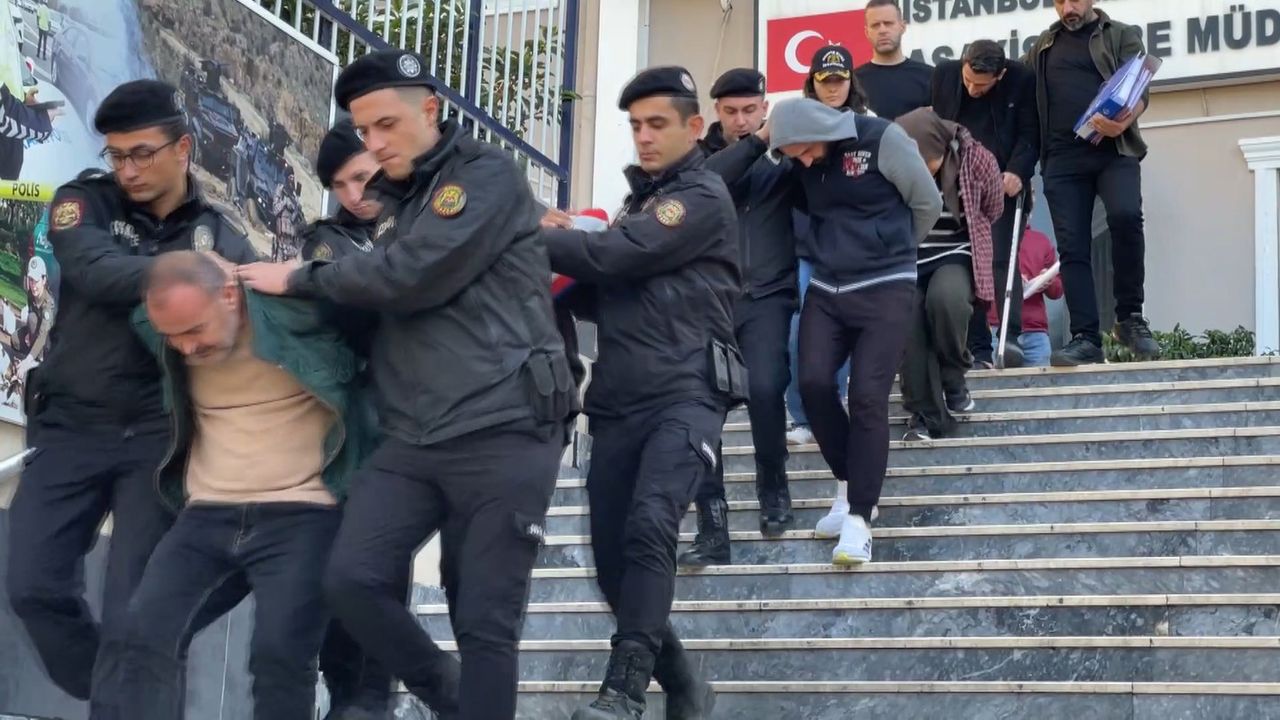 89 kişilik gasp ve haraç şebekesi çökertildi; 62 kişi tutuklandı
