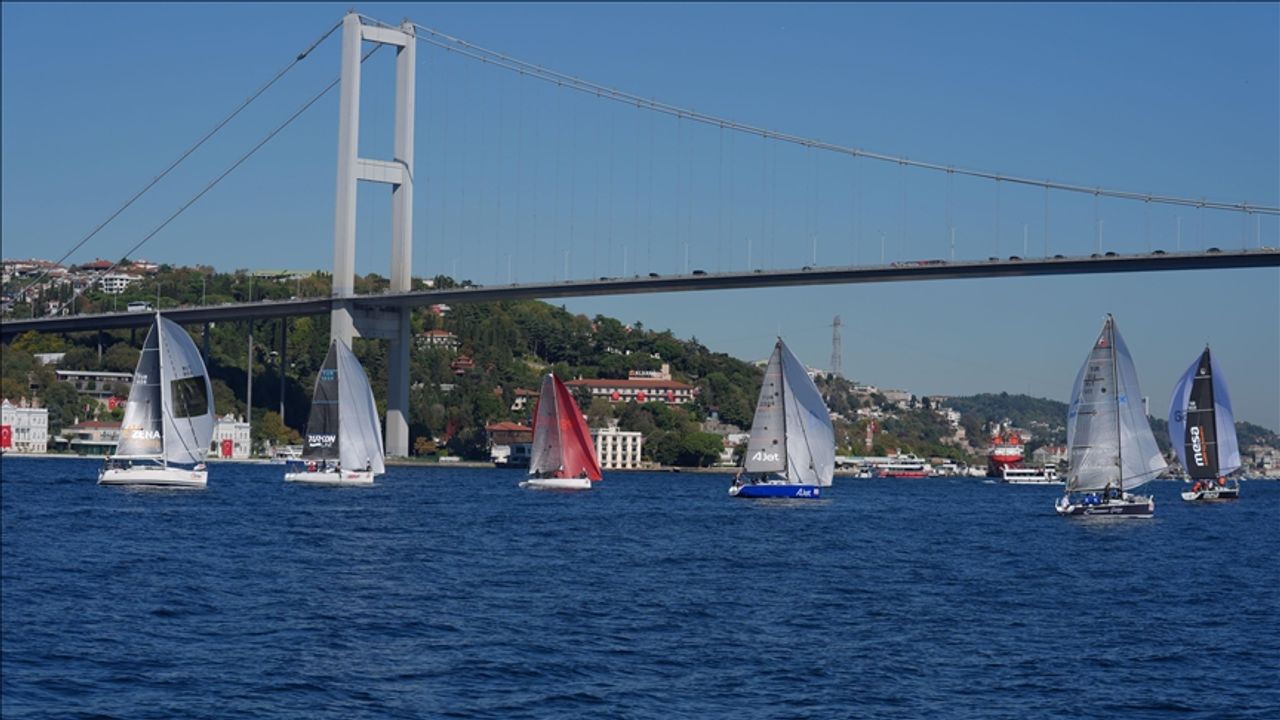 Cumhurbaşkanlığı 6. Uluslararası Yat Yarışları'nın İstanbul etabı başladı