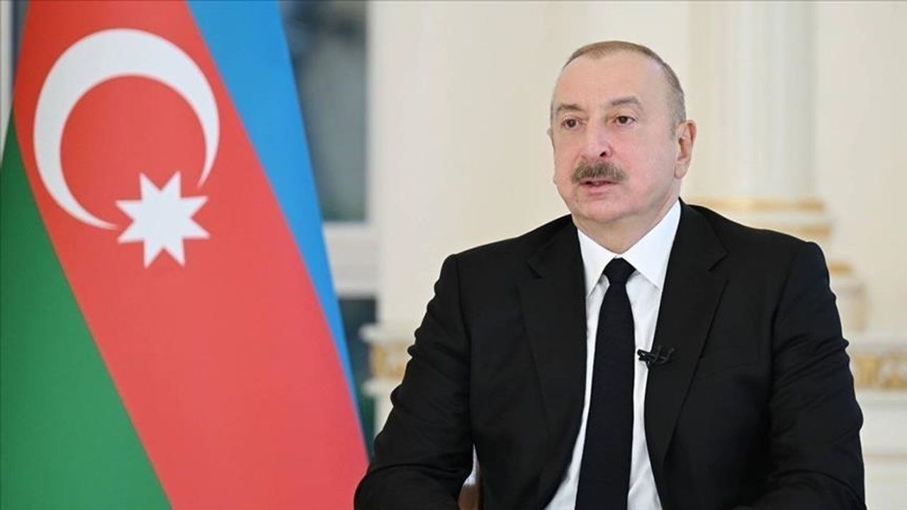 Azerbaycan Cumhurbaşkanı Aliyev, Türkiye Cumhuriyeti'nin 102. yılını kutladı