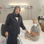 7 yaşındaki Harun'un vücudunda tespit edilen 20 santimetrelik tümör, operasyonla temizlendi