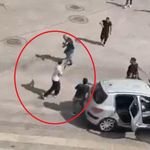 Ankara'da kalabalığın üzerine pompalı tüfekle ateş açtı; o anlar kamerada
