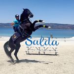 Atlı jandarmalar Salda Gölü'nde devriyede