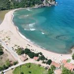 Göçkündemirci Plajı dronla görüntülendi