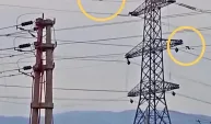 Yüksek gerilim hattında tehlikeli mesai