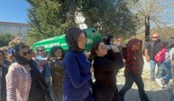 Eşi tarafından öldürülen Sermin’in tabutunu kadınlar taşıdı