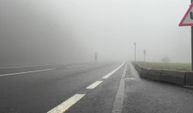 D-100 kara yolunun Bolu Dağı geçişinde sis etkili oldu