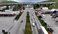 Ankara-Samsun kara yolunda bayram tatili hareketliliği yaşanıyor