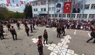 Ankara'da yunus polislerinden '19 Mayıs' gösterisi