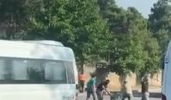 Trafikte tartıştıkları kişiyi sopayla dövdüler: 4 gözaltı