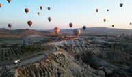Yılın ilk yarısında 13 bin balon uçuşuyla 308 bin yolcu seyahat etti