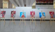 'Filenin Sultanları'nın şampiyonluğu resim sergisiyle ölümsüzleştirildi