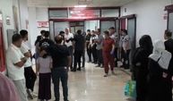 Ateşlediği havai fişek, yüzüne isabet etti