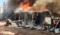 Malatya'da işçilerin kaldığı konteynerlerde yangın