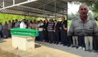 Girne açıklarındaki gemi kazasında hayatını kaybeden kişi, toprağa verildi