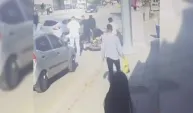 Otomobil ile motosiklet çarpıştı; 1 yaralı