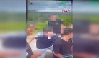 Kurusıkı tabancayla tehdit edip, kayda aldı