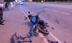 Samsun'da, otomobille çarpışan motosikletli öldü