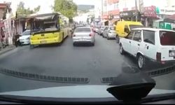 Beykoz'da bir anda yola fırlayan çocuğa iett otobüsü çarptı 