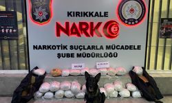 Kırıkkale'de 36 kilogram uyuşturucu ele geçirildi