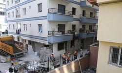 Ankara'daki doğal gaz patlamasında hasar gören binalar onarılıyor