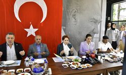 Meral Akşener, gazilerle bir araya geldi